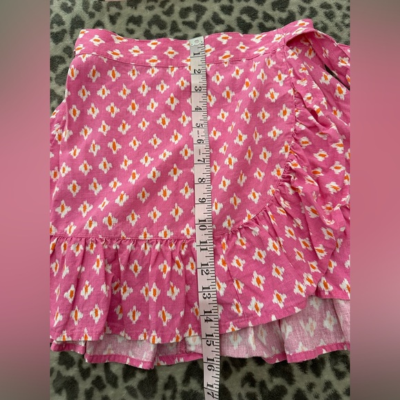 Aerie Wrap Mini Skirt in Lip Gloss Pink Size XS - Picture 10 of 17